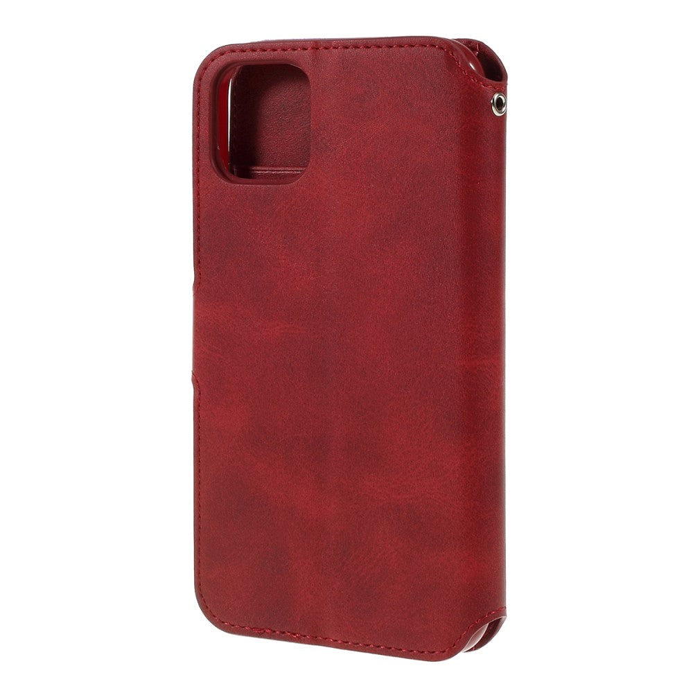 iPhone 11 AZNS Leather Wallet Case Red