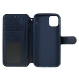 iPhone 11 AZNS Leather Wallet Case Blue