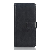 iPhone SE / 5 / 5s Wallet Leather Case Black