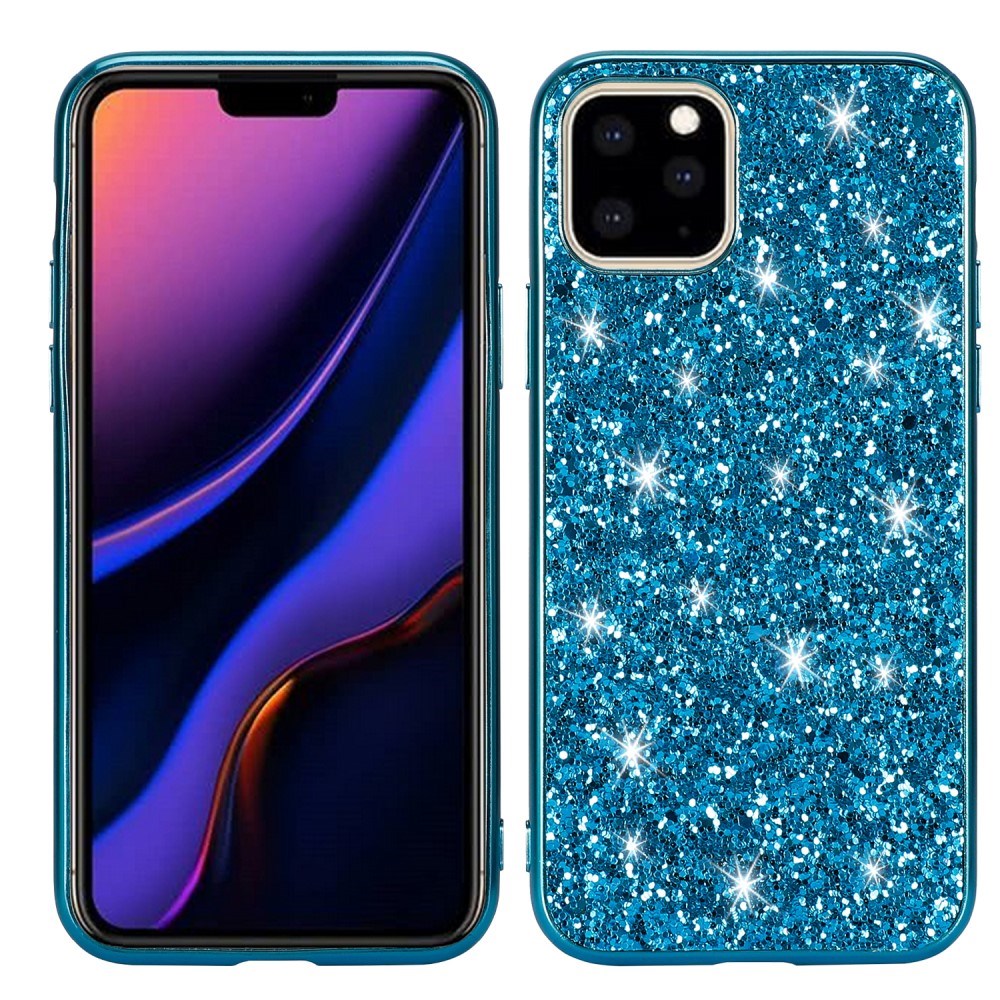 EIDERWOOD iPhone 11 Pro Max Glitter Hybrid Case - Blue