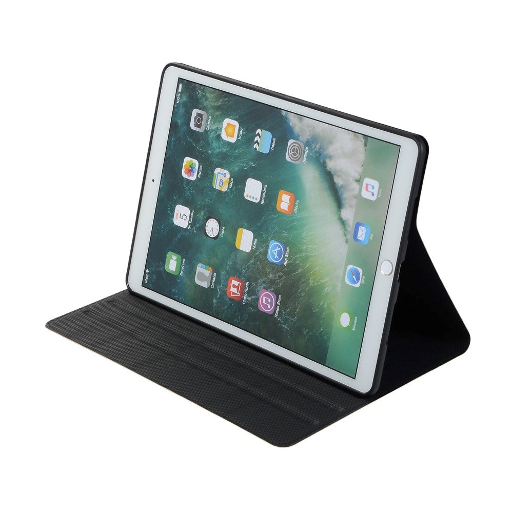 iPad Air (2019) / Pro 10.5" Leather Case w. Stand - Black