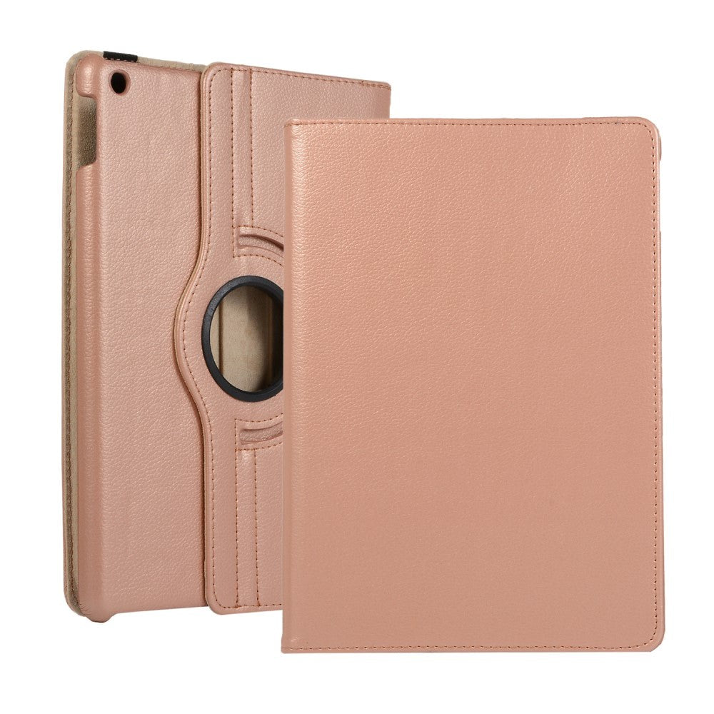 iPad 10.2" (2021 / 2020 / 2019) Classic Leather Case w. 360⁰ Stand function - Rose Gold