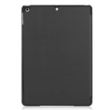 iPad 10.2" (2021 / 2020 / 2019) Tri-Fold Leather Case - Black