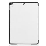 iPad 10.2" (2021 / 2020 / 2019) Tri-Fold Leather Case - White