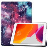 iPad 10.2" (2021 / 2020 / 2019) Leather Case w. Tri-fold - "Galaxy"