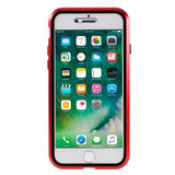 iPhone SE (2022 / 2020) / 8 / 7 360⁰ Magnetic Case w. Glass Front & Back - Red