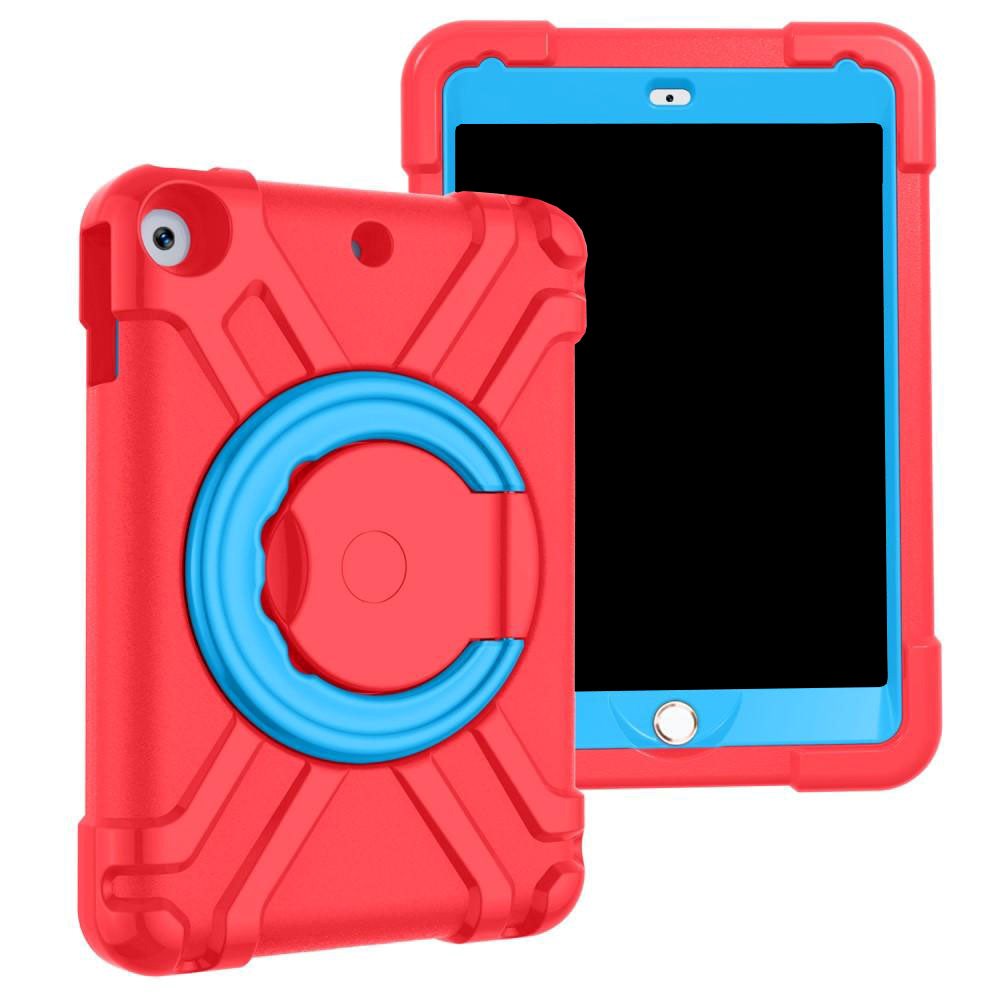 iPad 10.2" (2021 / 2020 / 2019) Kids Case w. 360° Stand & Handle - Red/Blue