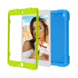 iPad 10.2" (2021 / 2020 / 2019) Kids Case w. 360° Stand & Handle - Blue/Green