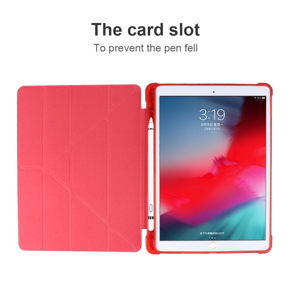 iPad 10.2" (2021 / 2020 / 2019) / iPad Pro 10.5 / iPad Air (2019) Case - Flexible Origami Case - Red