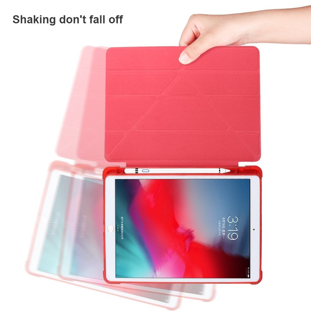 iPad 10.2" (2021 / 2020 / 2019) / iPad Pro 10.5 / iPad Air (2019) Case - Flexible Origami Case - Red