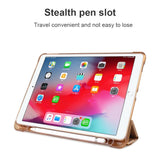 iPad 10.2" (2021 / 2020 / 2019) / iPad Pro 10.5 / iPad Air (2019) Case - Flexible Origami Case - Gold