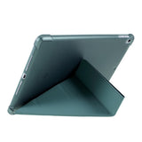 iPad 10.2" (2021 / 2020 / 2019) / iPad Pro 10.5 / iPad Air (2019) Case - Flexible Origami Case - Dark Green