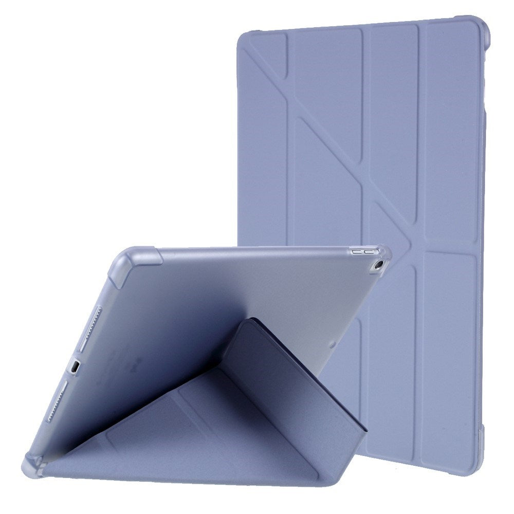 iPad 10.2" (2021 / 2020 / 2019) / iPad Pro 10.5 / iPad Air (2019) Case - Flexible Origami Case - Purple