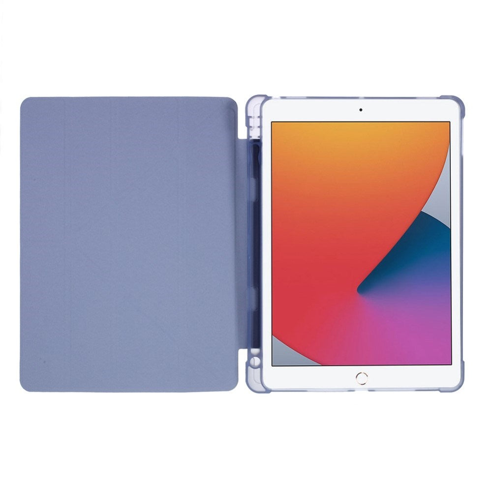 iPad 10.2" (2021 / 2020 / 2019) / iPad Pro 10.5 / iPad Air (2019) Case - Flexible Origami Case - Purple