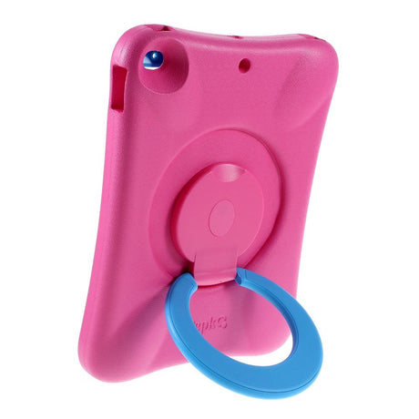 iPad 10.2" (2021 / 2020 / 2019) Pepkoo Shockproof Case w. 360 Degree Stand - Pink / Blue