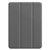 iPad Pro 12.9" (2022 / 2021 / 2020 /2018) / Air 13" (2024) Leather Case w. Stand and Wake-up Function - Grey