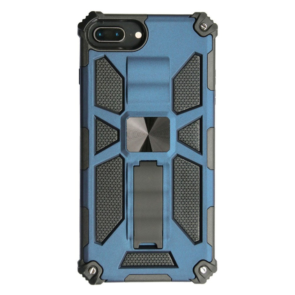 EIDERWOOD iPhone 8 Plus / 7 Plus / 6 (s) Plus Tough Case w. Kickstand - Blue