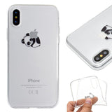 EIDERWOOD iPhone XR Plastic Case w. Print - Panda