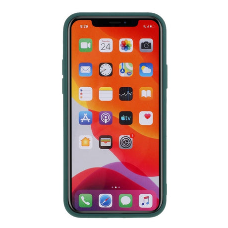 EIDERWOOD iPhone 11 Pro Max Silicone Case - Dark Green