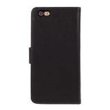 EIDERWOOD iPhone 6 Plus / 6 (s) Plus Leather Wallet Case - Black