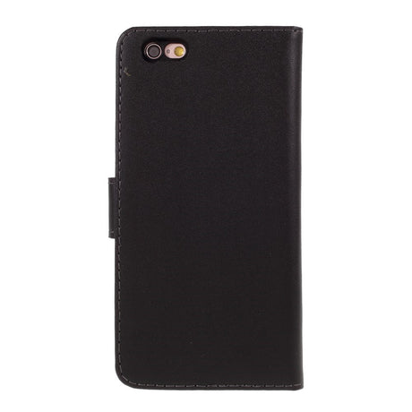 EIDERWOOD iPhone 6S Plus / 6 Plus Leather Wallet Case - Black