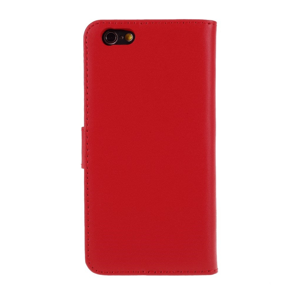 EIDERWOOD iPhone 8 Plus / 7 Plus / 6 (s) Plus Leather Wallet Case - Red