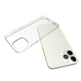 iPhone 12 Pro Max Minimalist Flexible Plastic Case - Transparent