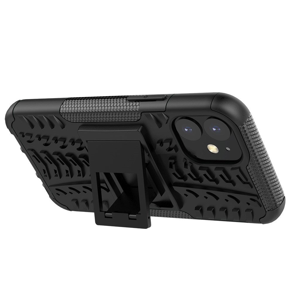 EIDERWOOD iPhone 12 Mini Cool Bull Tough Case w. Stand - Black