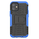 EIDERWOOD iPhone 12 Mini Cool Bull Tough Case w. Stand - Blue