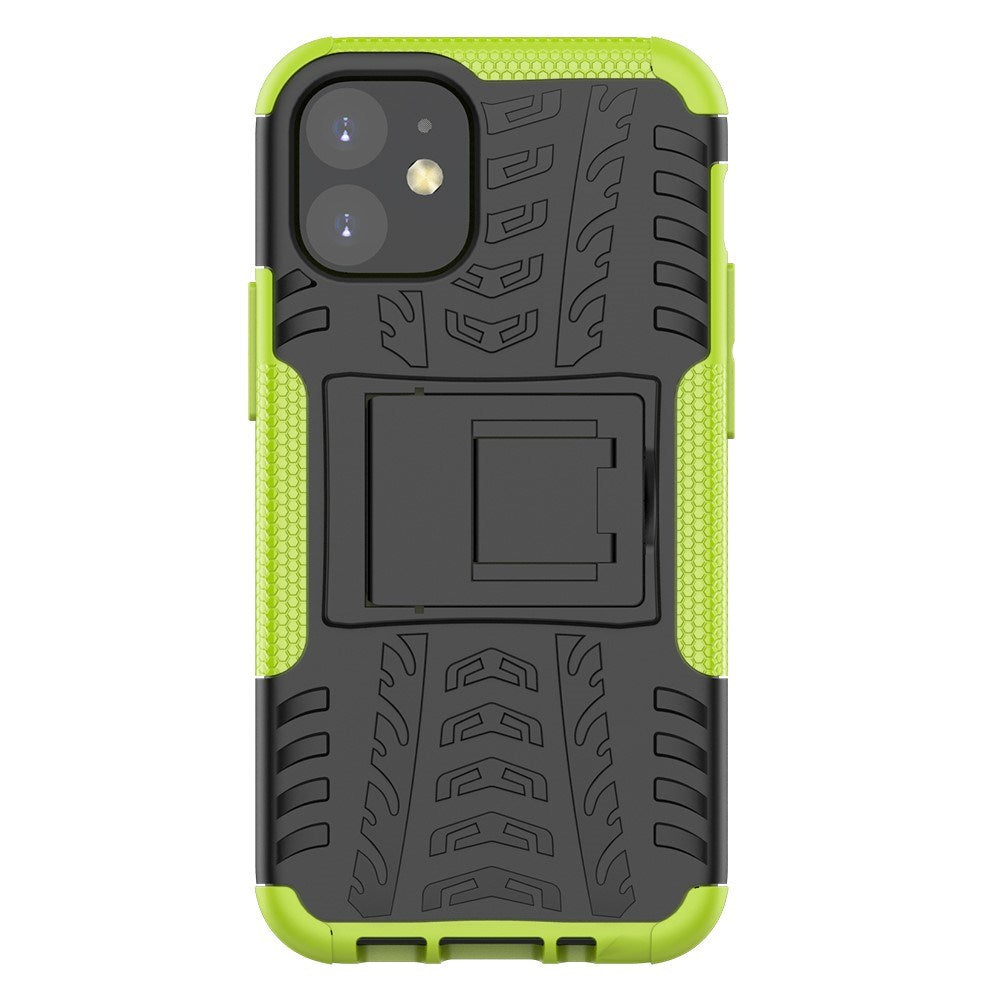 EIDERWOOD iPhone 12 Mini Cool Bull Tough Case w. Stand - Green