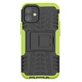 EIDERWOOD iPhone 12 Mini Cool Bull Tough Case w. Stand - Green