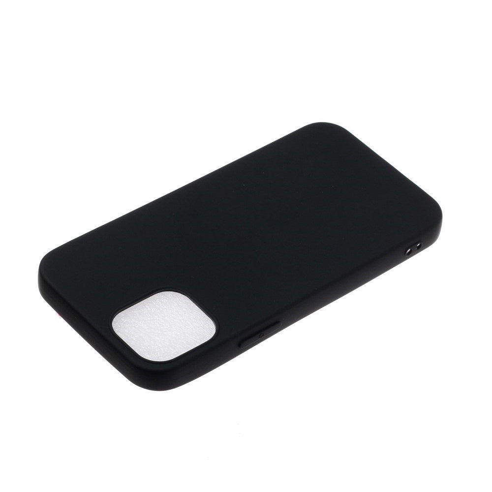 EIDERWOOD iPhone 12 Mini Matte Flexible Plastic Phone Case - Black