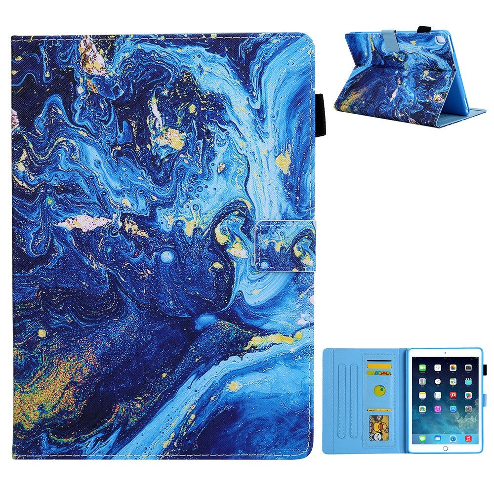 iPad 10.2" (2021 / 2020 / 2019) / Air (2019) / Pro 10.5" Leather Case w. Stand - Painting