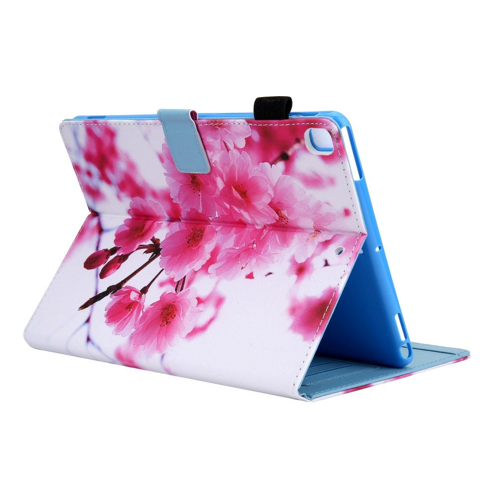 iPad 10.2" (2021 / 2020 / 2019) / Air (2019) / Pro 10.5" Leather Case w. Stand - Flowers