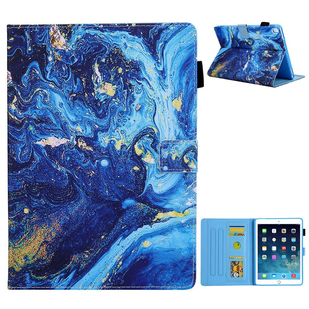 iPad 9.7 (2018-2017) / iPad Air / iPad Air 2 Leather Case w. Stand - Painting