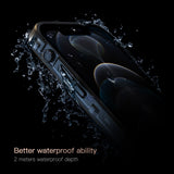 iPhone 12 Redpepper IP68 Waterproof Case - MagSafe Compatible - Black / Transparent