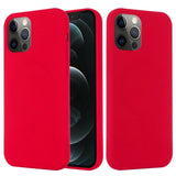 iPhone 12 / 12 Pro Silicone Case - MagSafe Compatible - Red