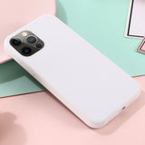 iPhone 12 / 12 Pro Silicone Case - MagSafe Compatible - White