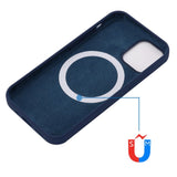 iPhone 12 / 12 Pro Silicone Case - MagSafe Compatible - Dark Blue