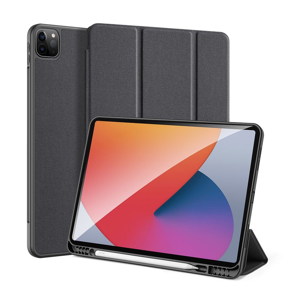 iPad Pro 12.9" (2022/2021/2020) Case - DUX DUCIS DOMO Series Quality Case - Black