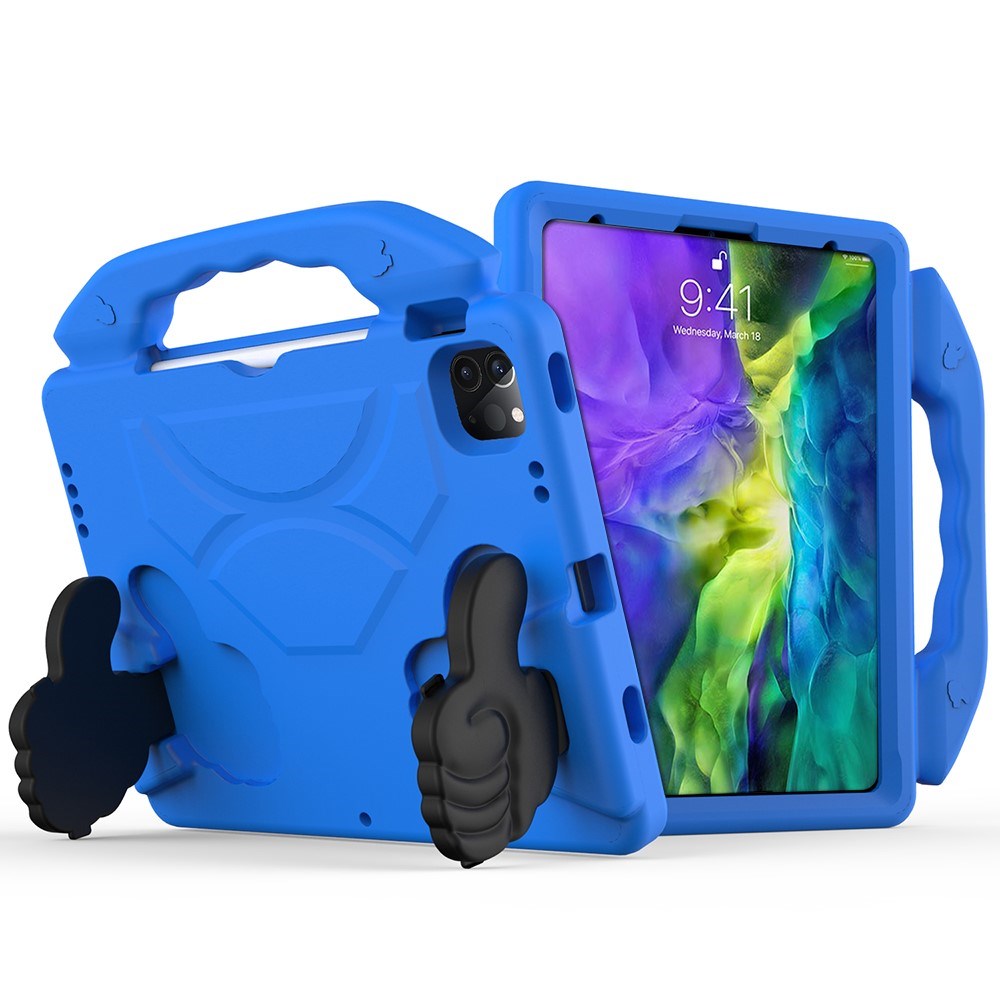 iPad Air (2022 / 2020) / iPad Pro 11 (2022/2021/2020/2018) Kids Case - Thumb Kickstand Case - Blue