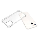 iPhone 13 Shock-Proof Flexible Plastic Case - Transparent