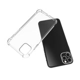 iPhone 13 Pro Max Shock-Proof Flexible Plastic Case - Transparent