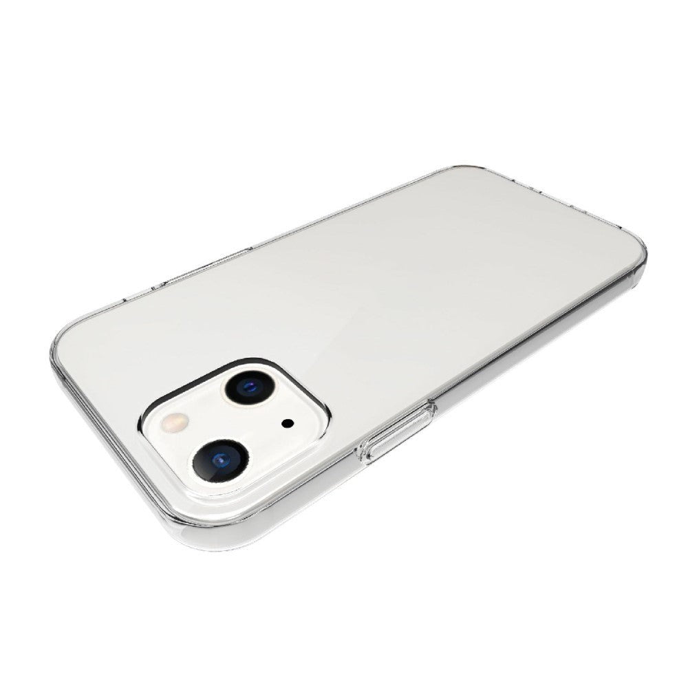 iPhone 13 Ultra Thin Flexible Plastic Case - Transparent