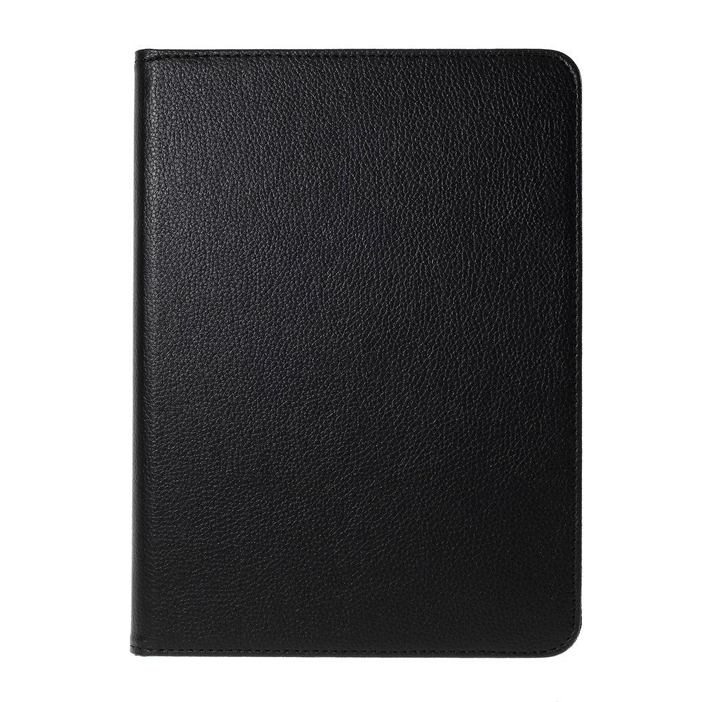 iPad Pro 12.9" (2022/2021/2020) Leather Case w. 360 Degree Stand Function - Black