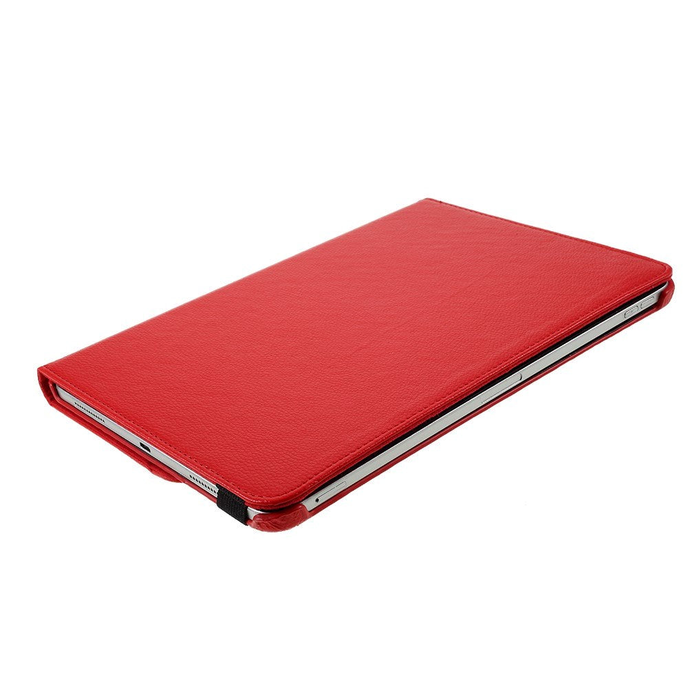 iPad Pro 12.9" (2022/2021/2020) Leather Case w. 360 Degree Stand Function - Red