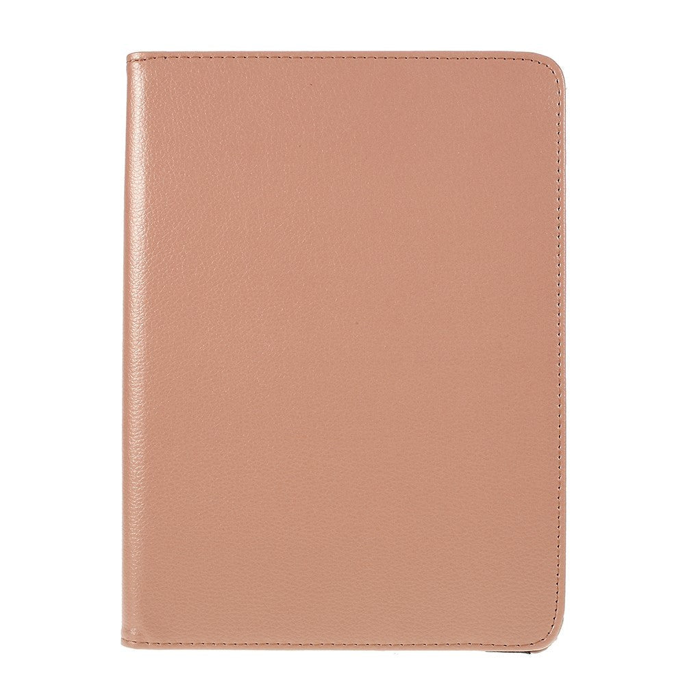 iPad Pro 12.9" (2022/2021) Leather Case w. 360 Degree Stand - Rose Gold