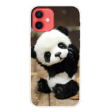 iPhone 13 Flexible Plastic Case - Little Panda