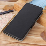 iPhone 13 Pro Single Leather Wallet Case - Black