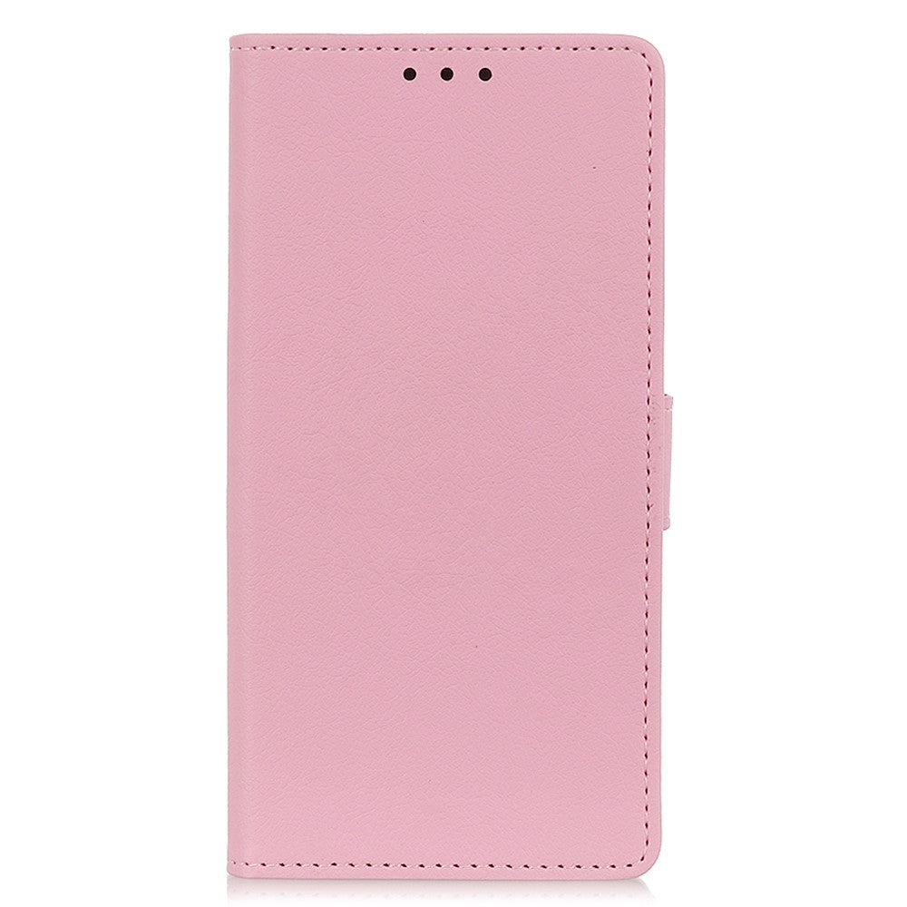 iPhone 13 Pro Single Leather Wallet Case - Pink